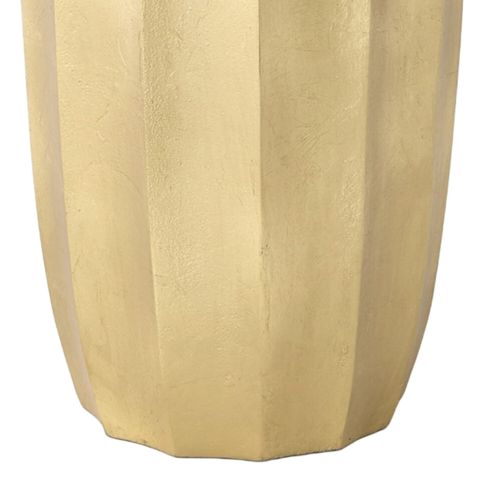 Global Views Flirt Drink Table - Gold Leaf
