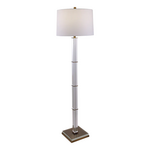Blake Brass Crystal Floor Lamp