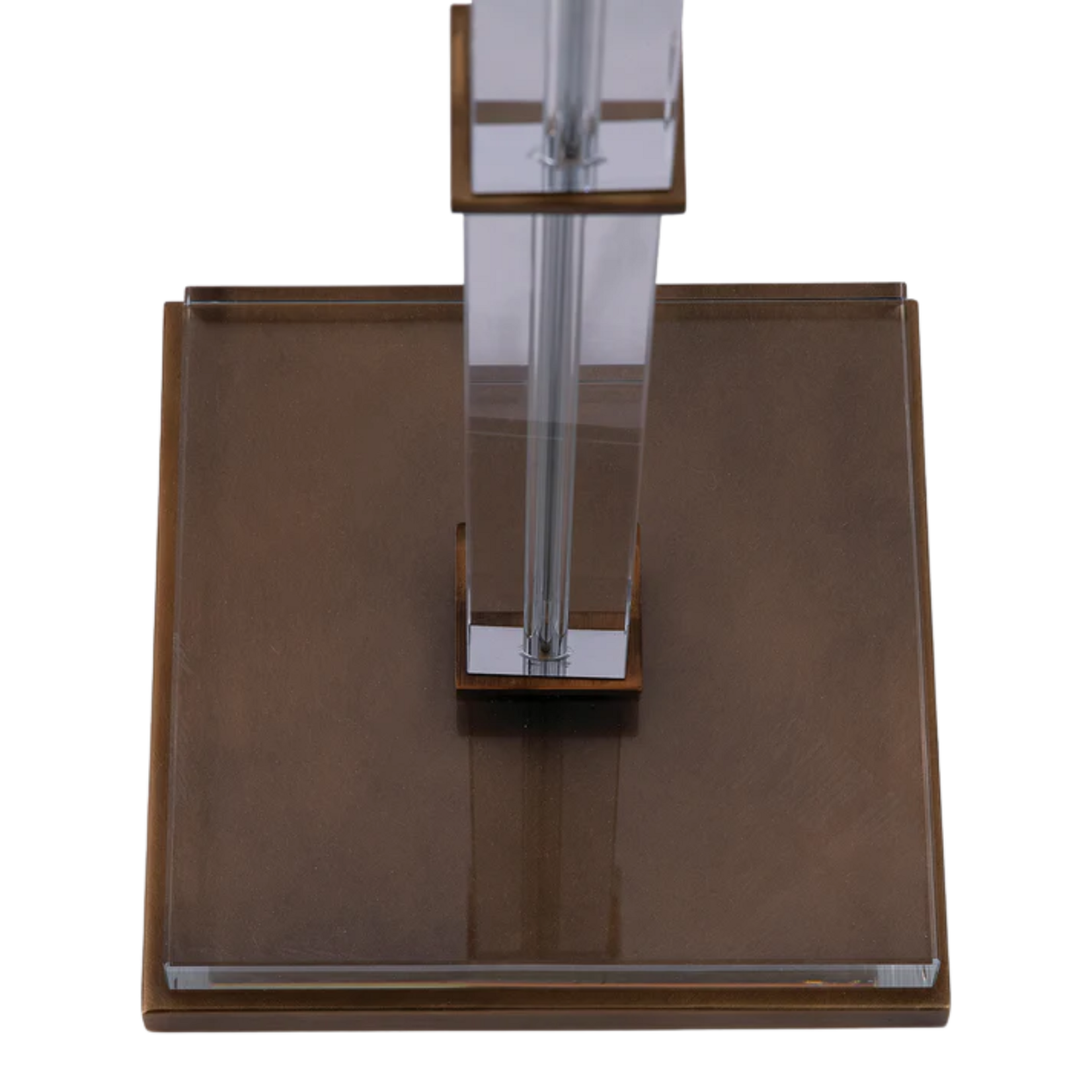 Blake Brass Crystal Floor Lamp