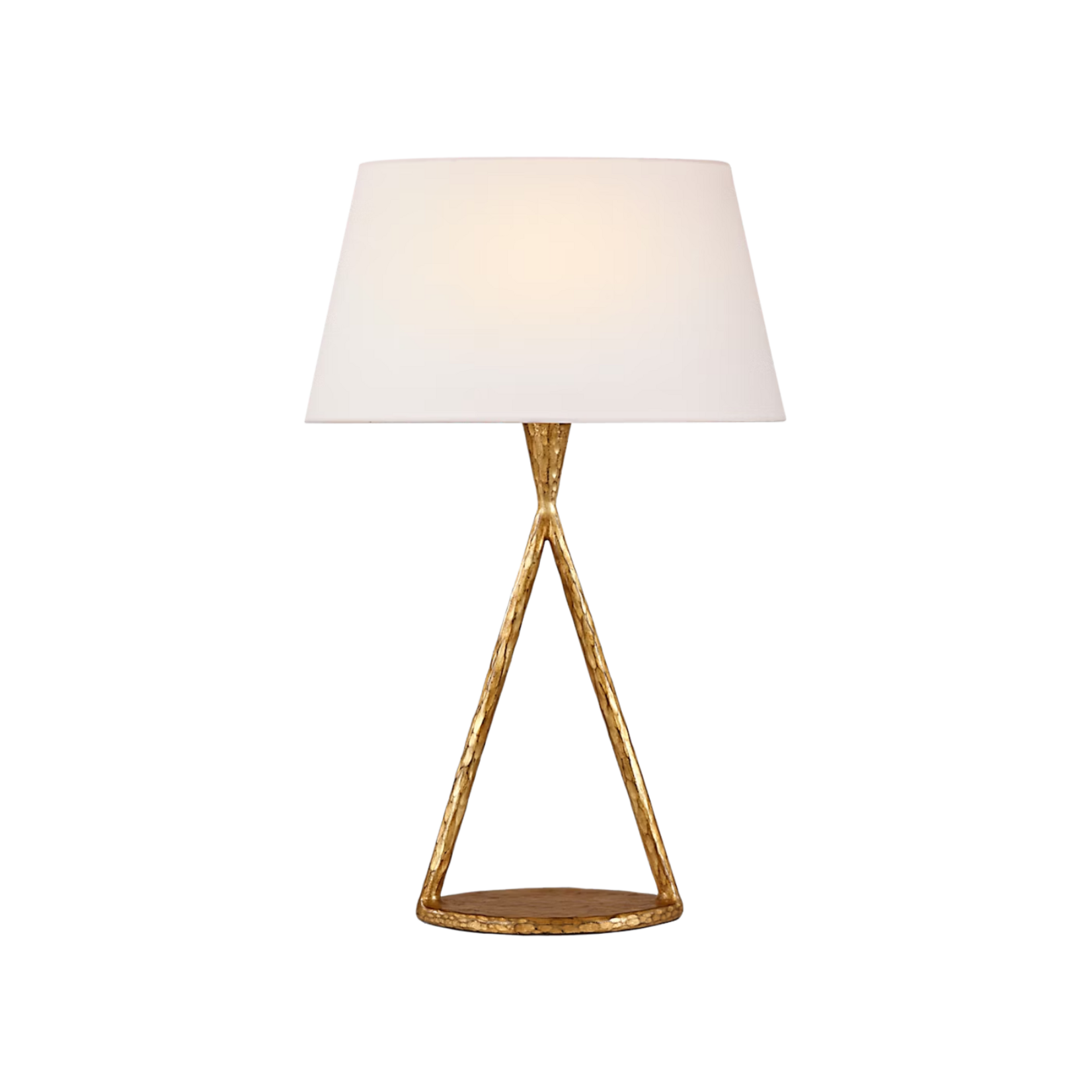 Visual Comfort Cesta 28 inch Sculpted Table Lamp Pair