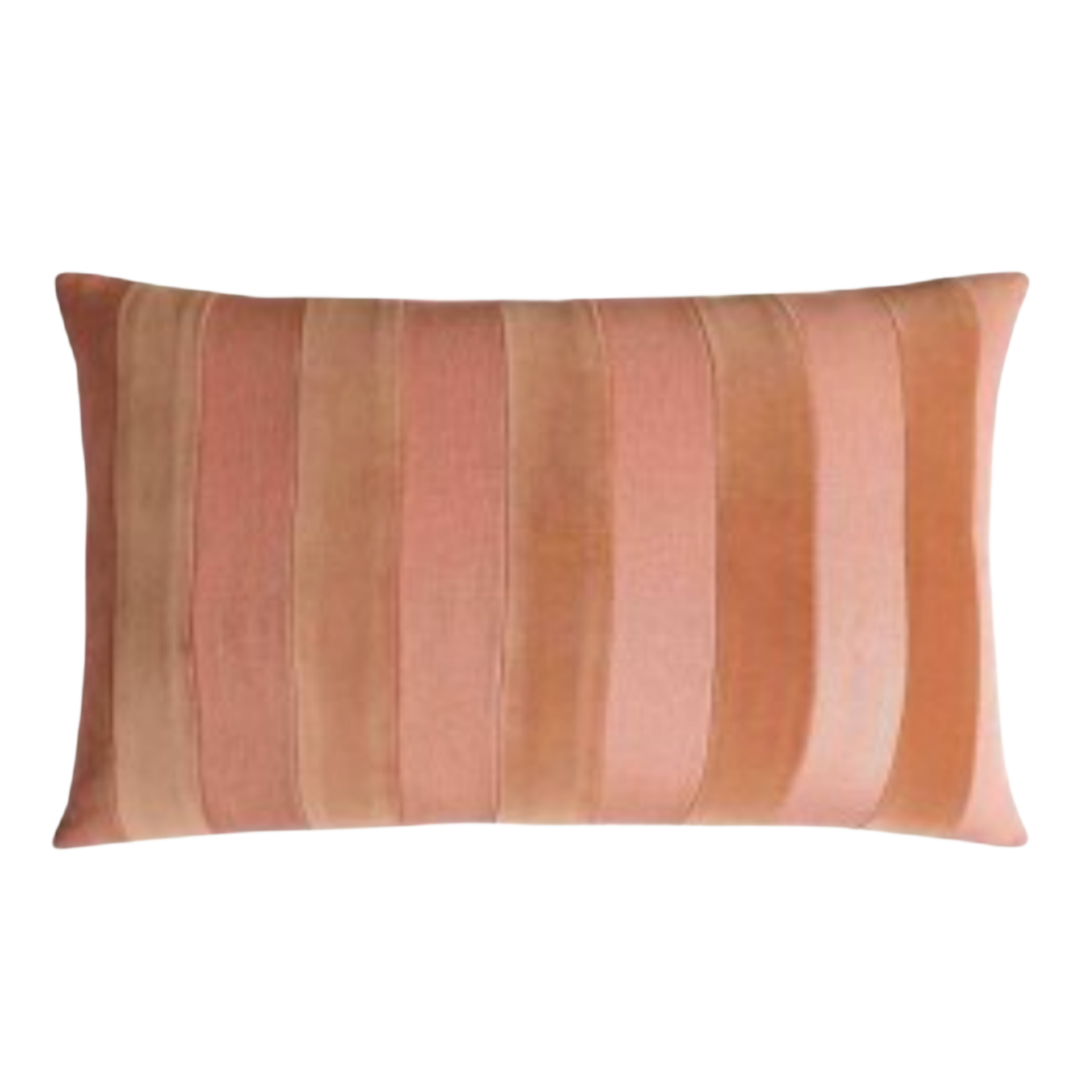 Parker Stripe Pillow Old Rose