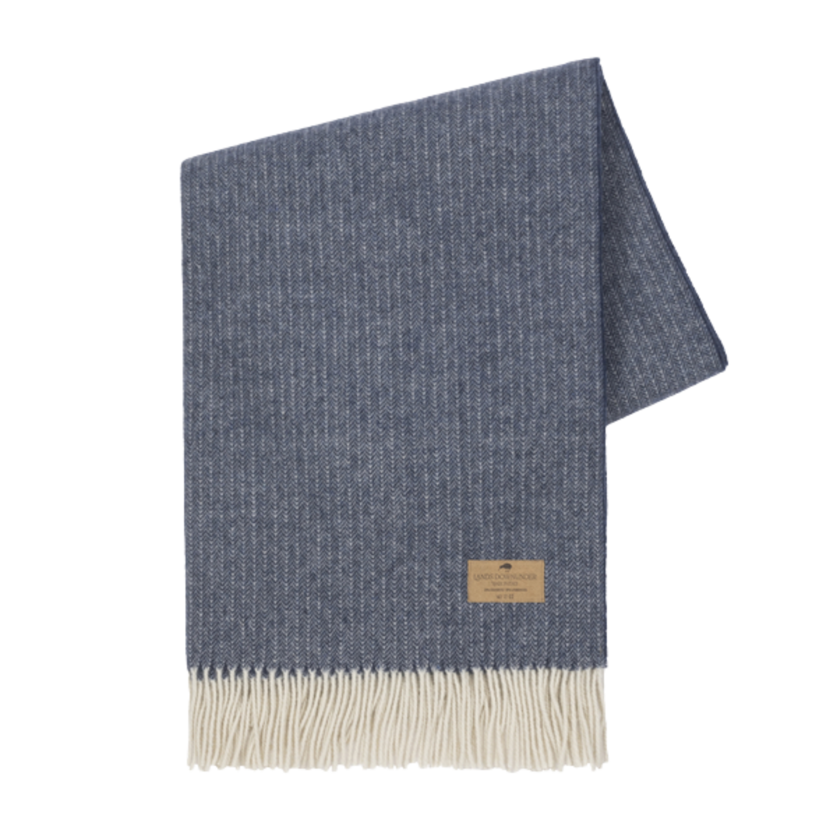 Pacific Pinstripe Cashmere Throw