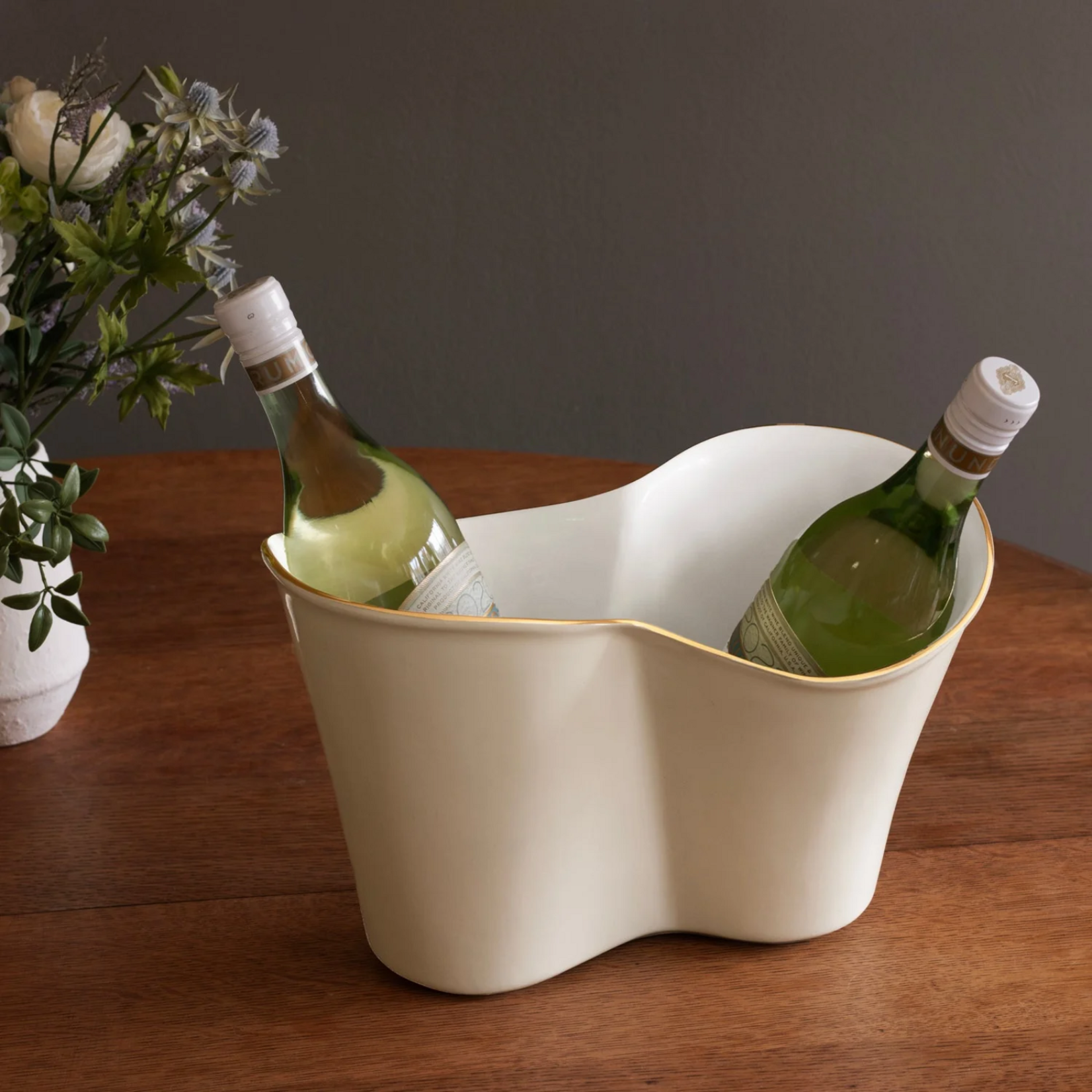 Double Ice Bucket Cream White