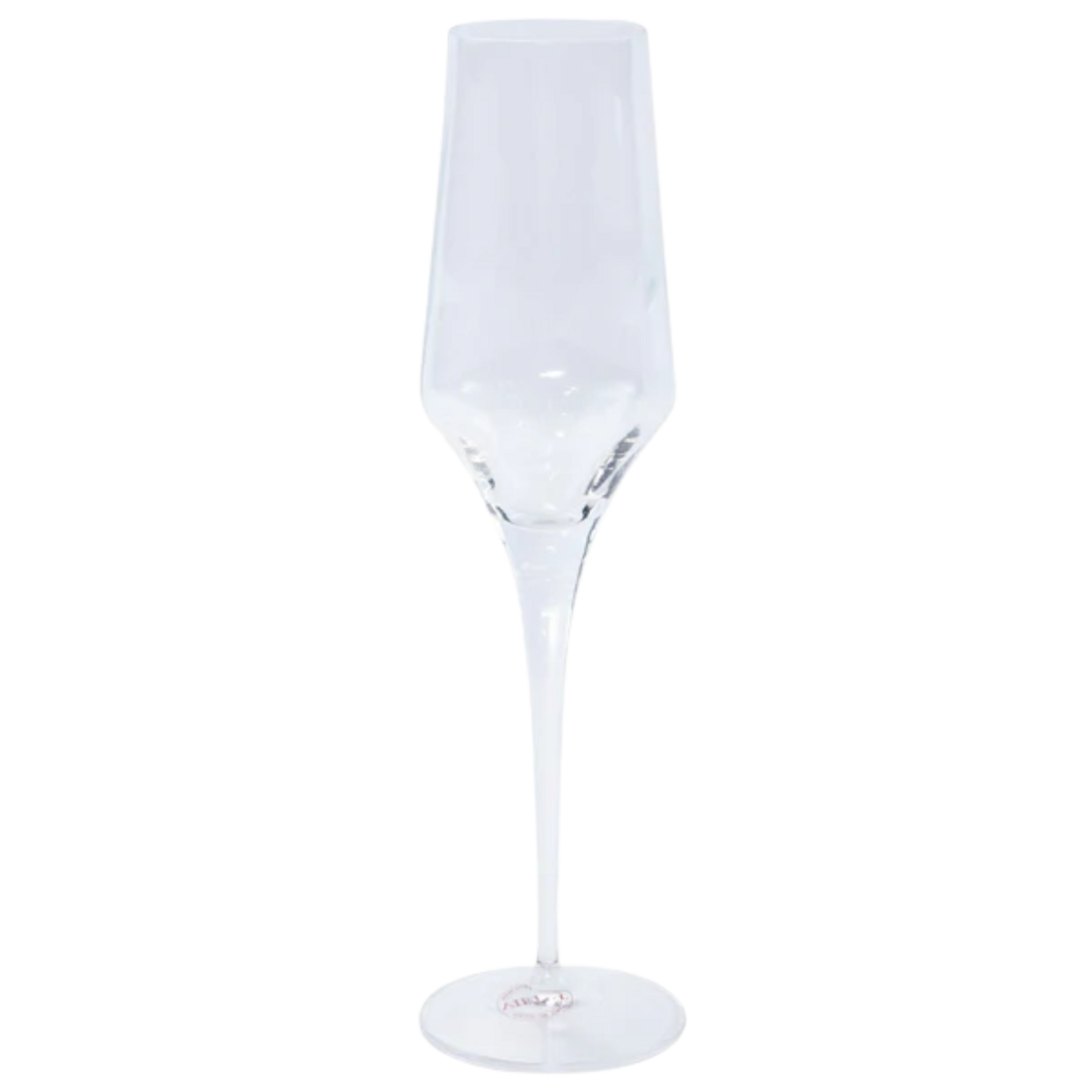 Vietri Contessa Clear Champagne Glass