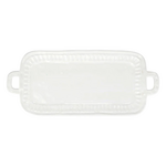 Vietri Pietra Serena Handled Rectangular Platter