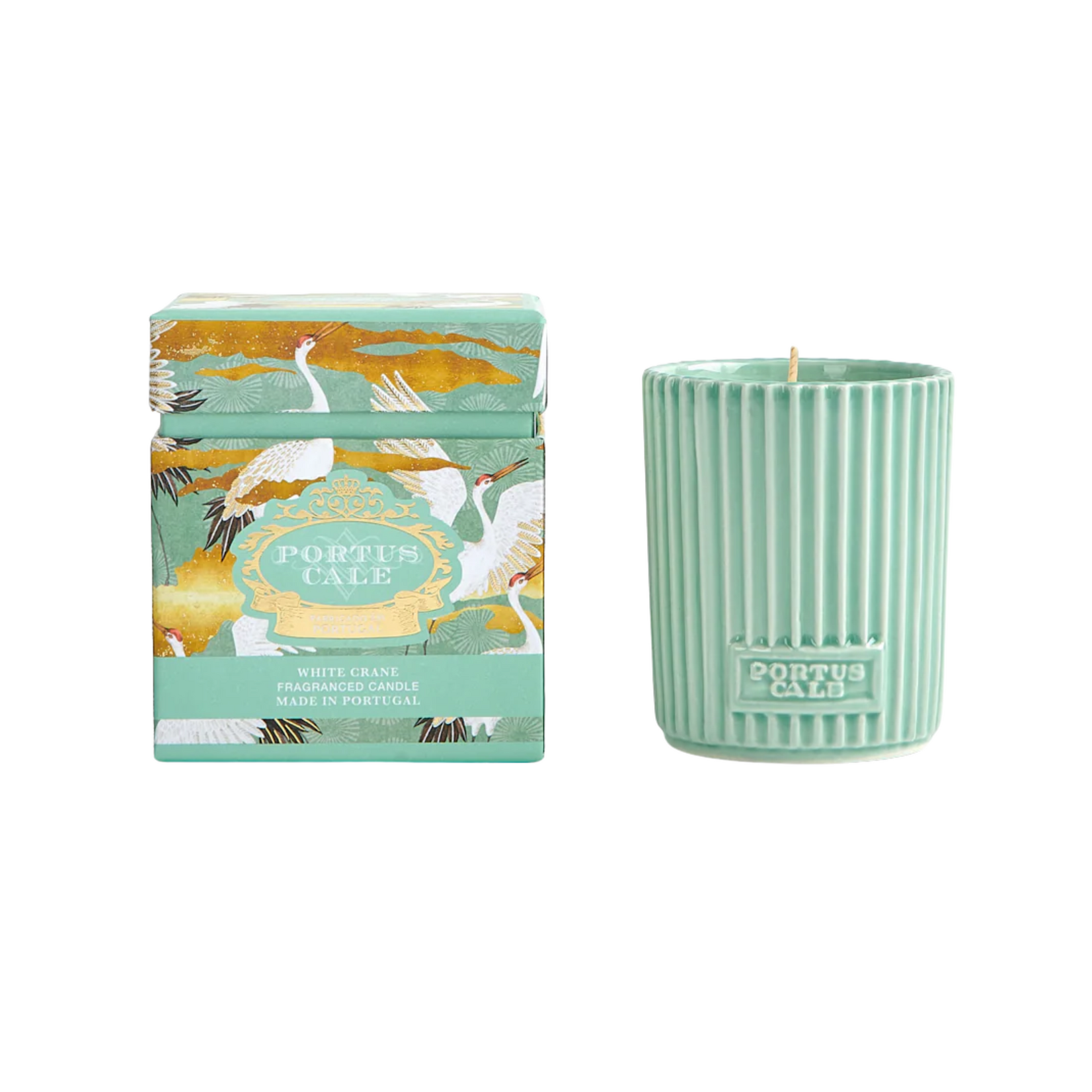 Portus Cale Portus Cale White Crane Candle
