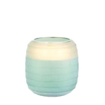 Waves Blue Candle Medium