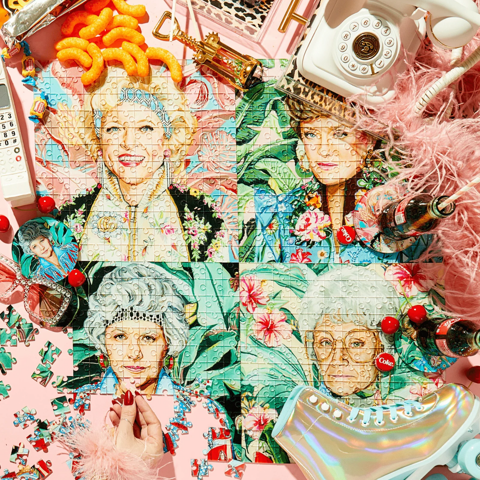 Golden Gals Acrylic Puzzle