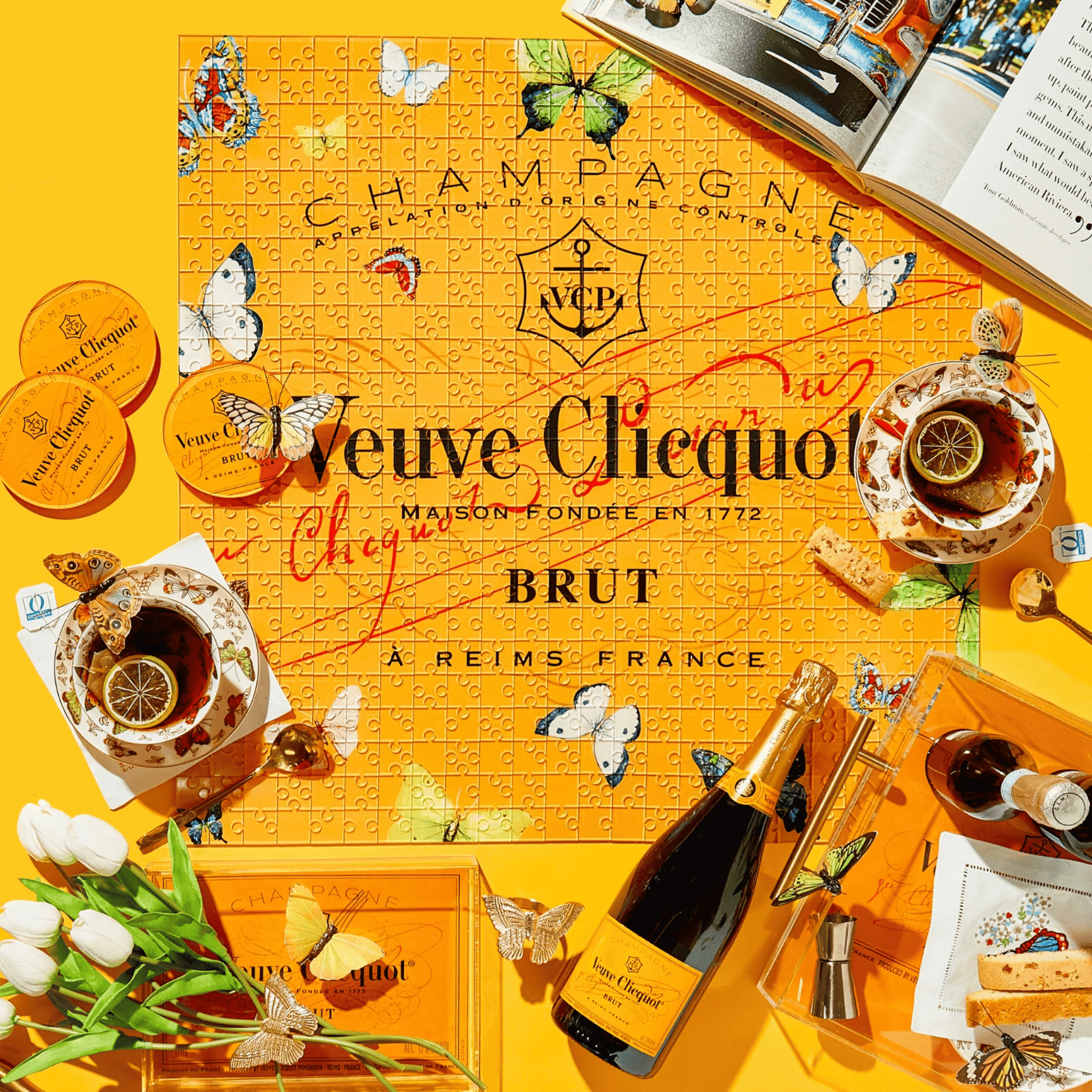 Bubbly Butterfly Acrylic Puzzle