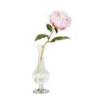 Match Match Pewter Footed Glass Vase