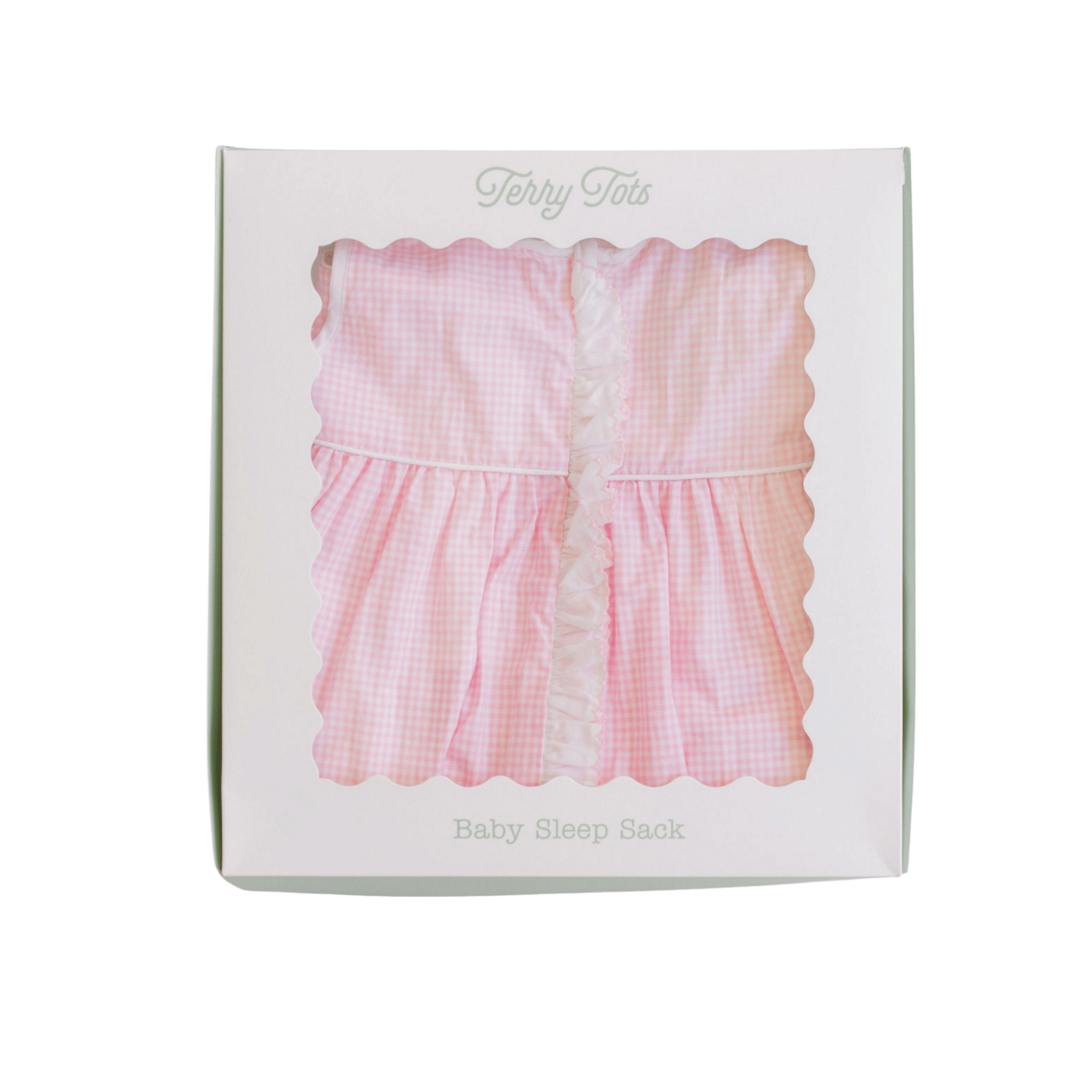 Terry Tots Sleep Sack Pink Gingham