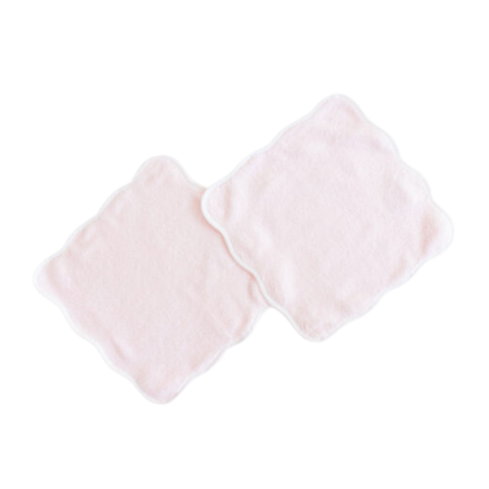 Terry Tots Wash Cloth Set of 2 Pink Terry