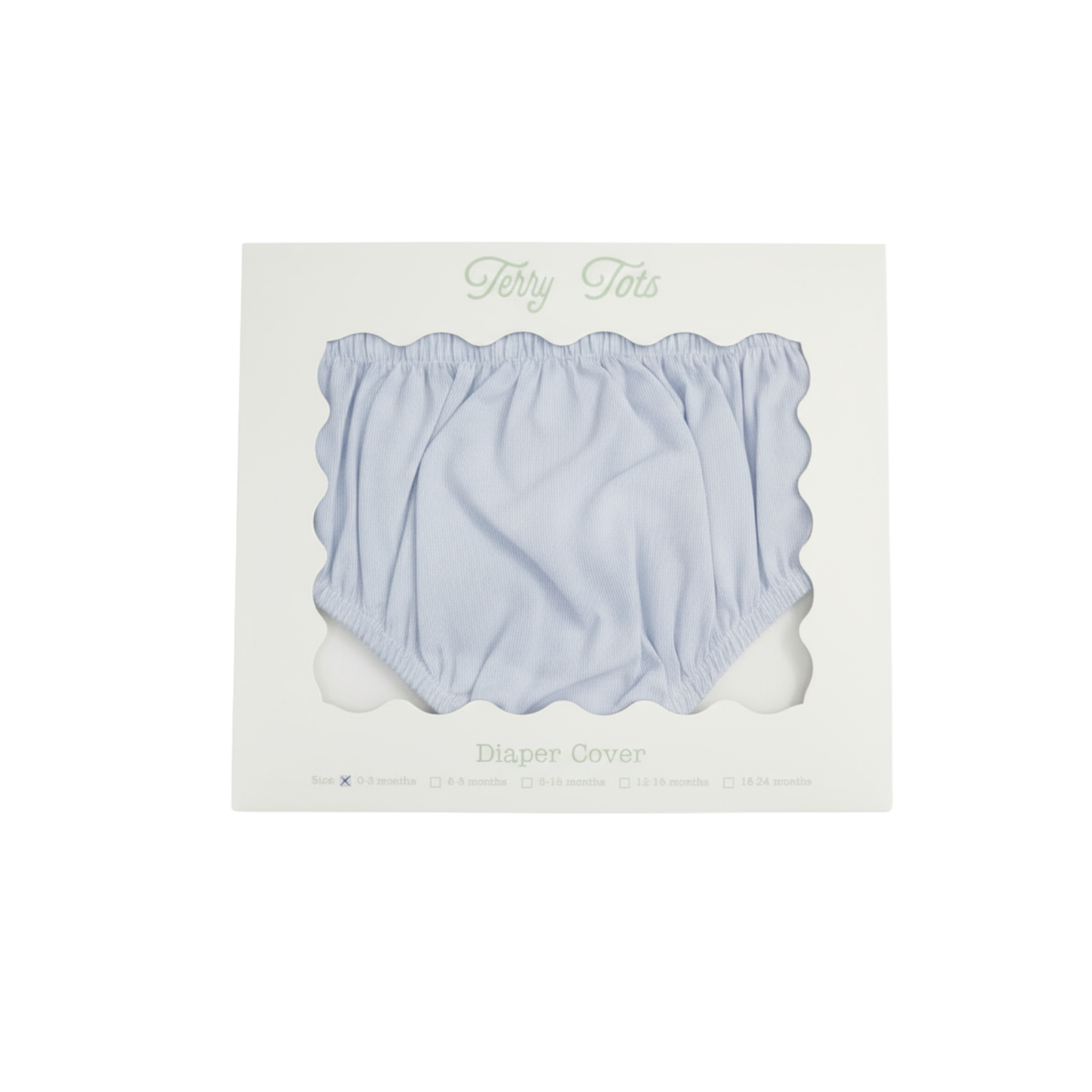 Terry Tots Diaper Cover Blue Stripe
