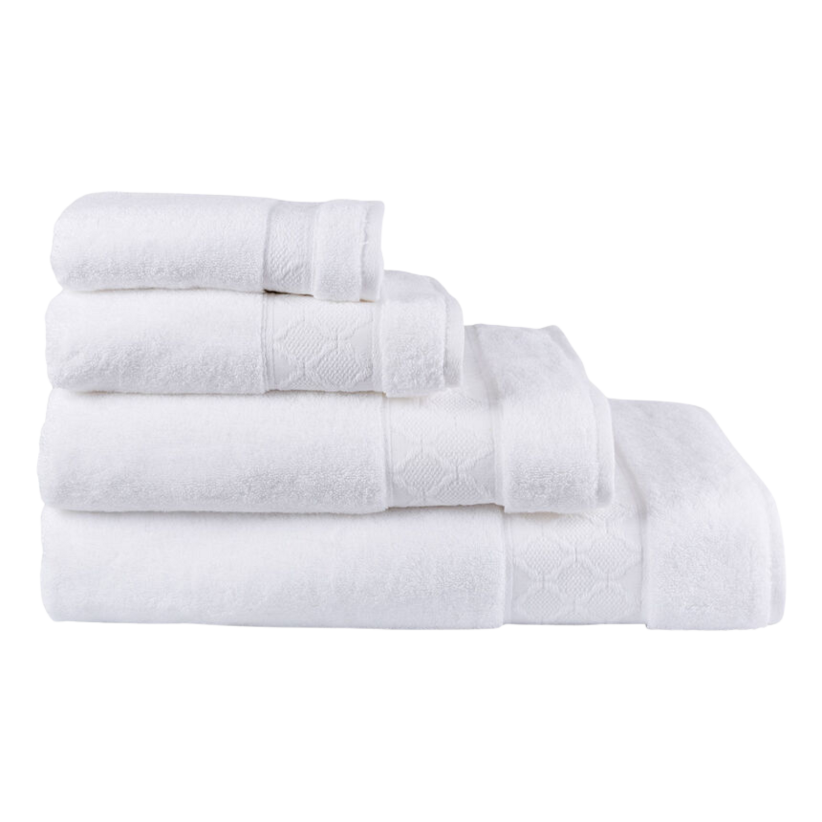 Le Jacquard Francais Caresse Bath Towel White