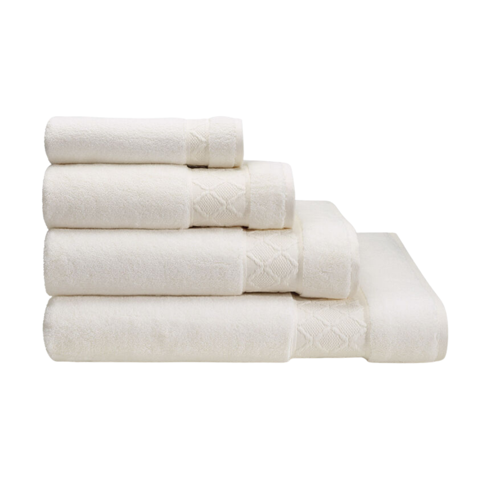 Le Jacquard Francais Caresse Hand Towel Ivory