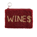 Tiana Designs Wine $ Coin Purse