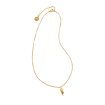 Juliska Capucine de Wulf Meadow Walk Lily Charm Necklace Gold