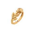 Juliska Capucine de Wulf Meadow Walk Ladybug Ring - Size 8