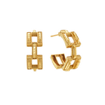 Capucine de Wulf Pathway Hoop Earrings Gold