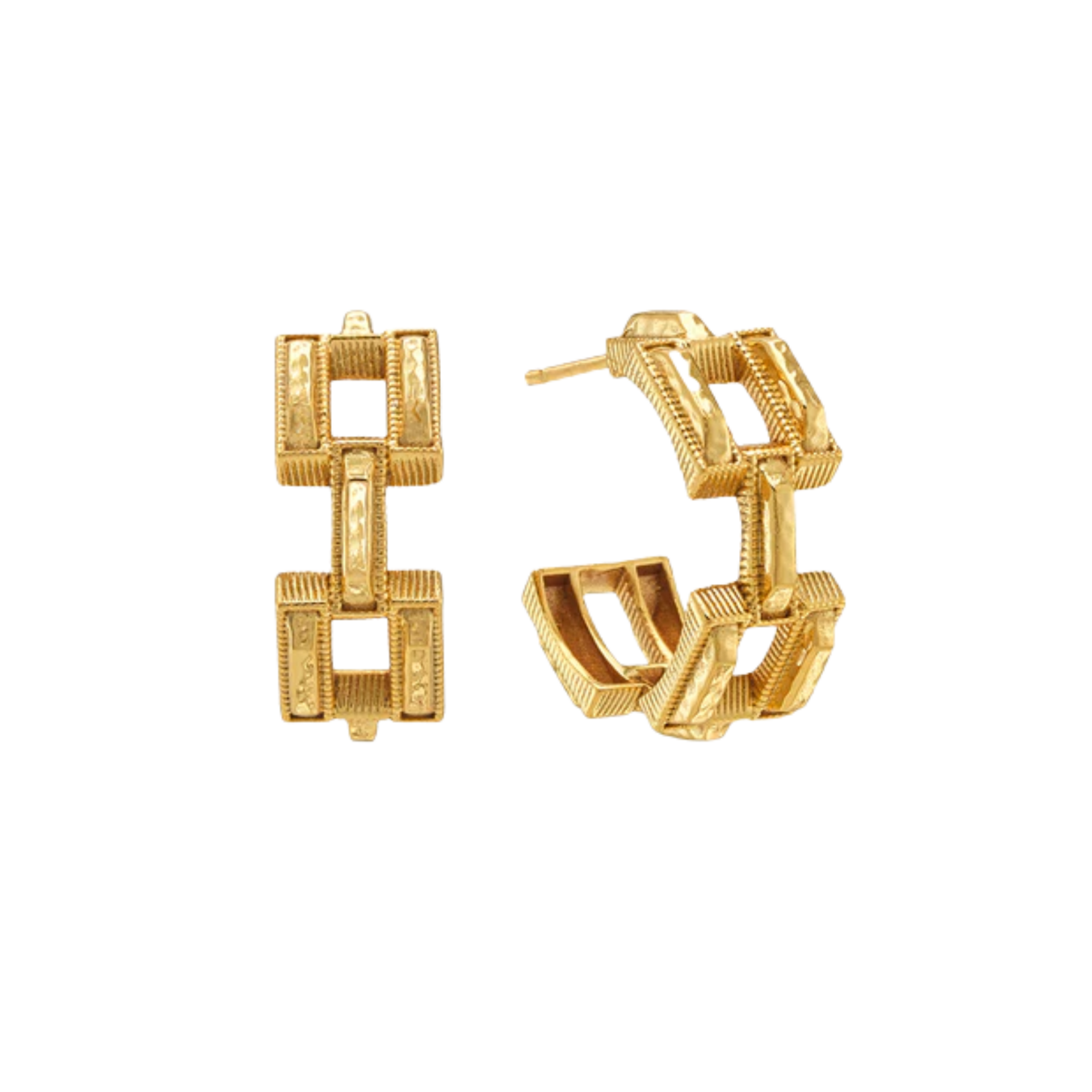 Capucine de Wulf Pathway Hoop Earrings Gold