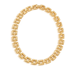 Juliska Capucine de Wulf Pathway Petite Link Necklace 17" Gold