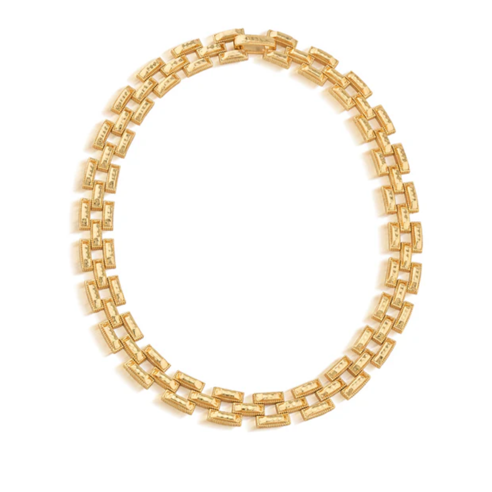 Juliska Capucine de Wulf Pathway Petite Link Necklace 17" Gold