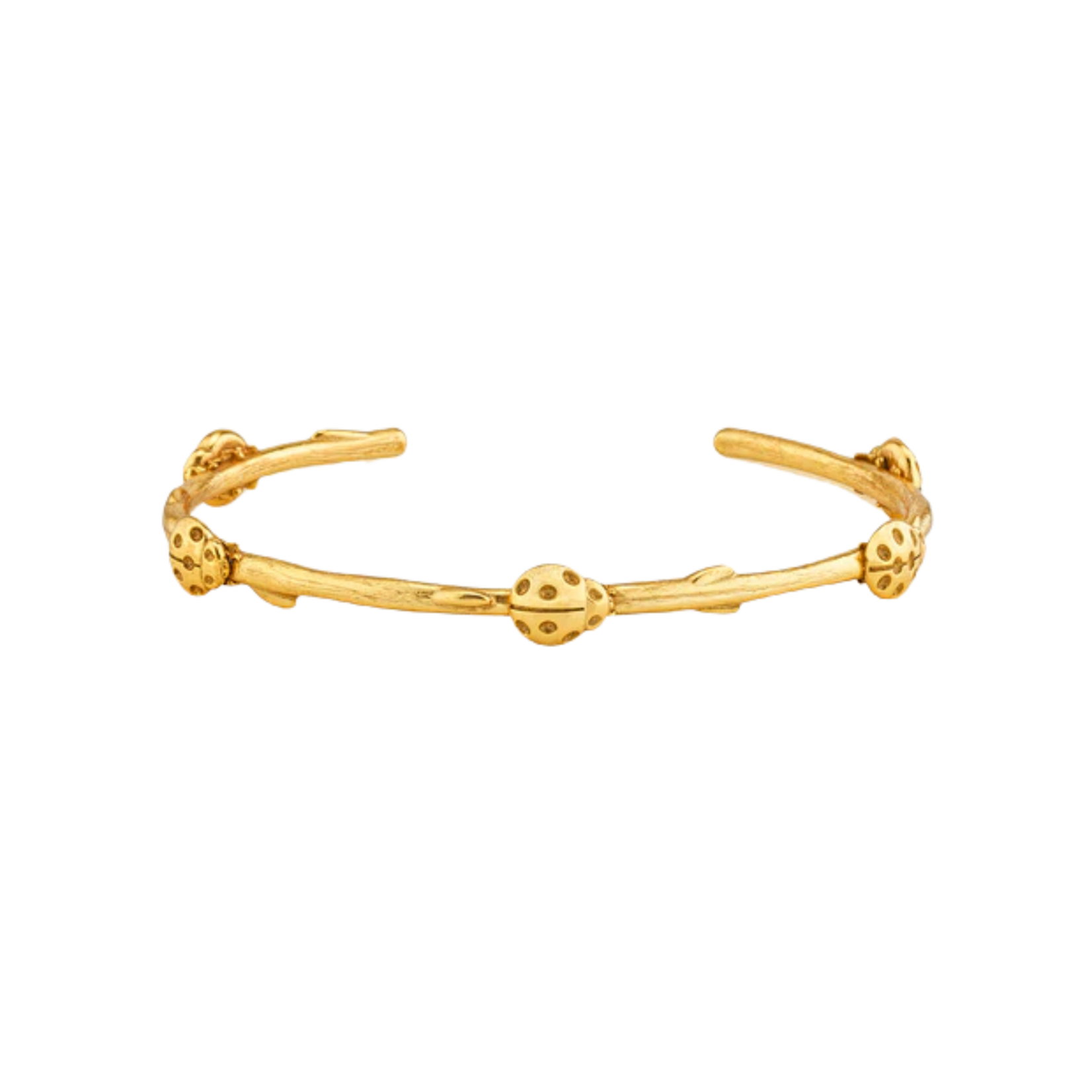 Capucine de Wulf Meadow Ladybug Petite Cuff Gold