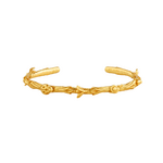 Juliska Capucine de Wulf Meadow Companions Petite Cuff Gold
