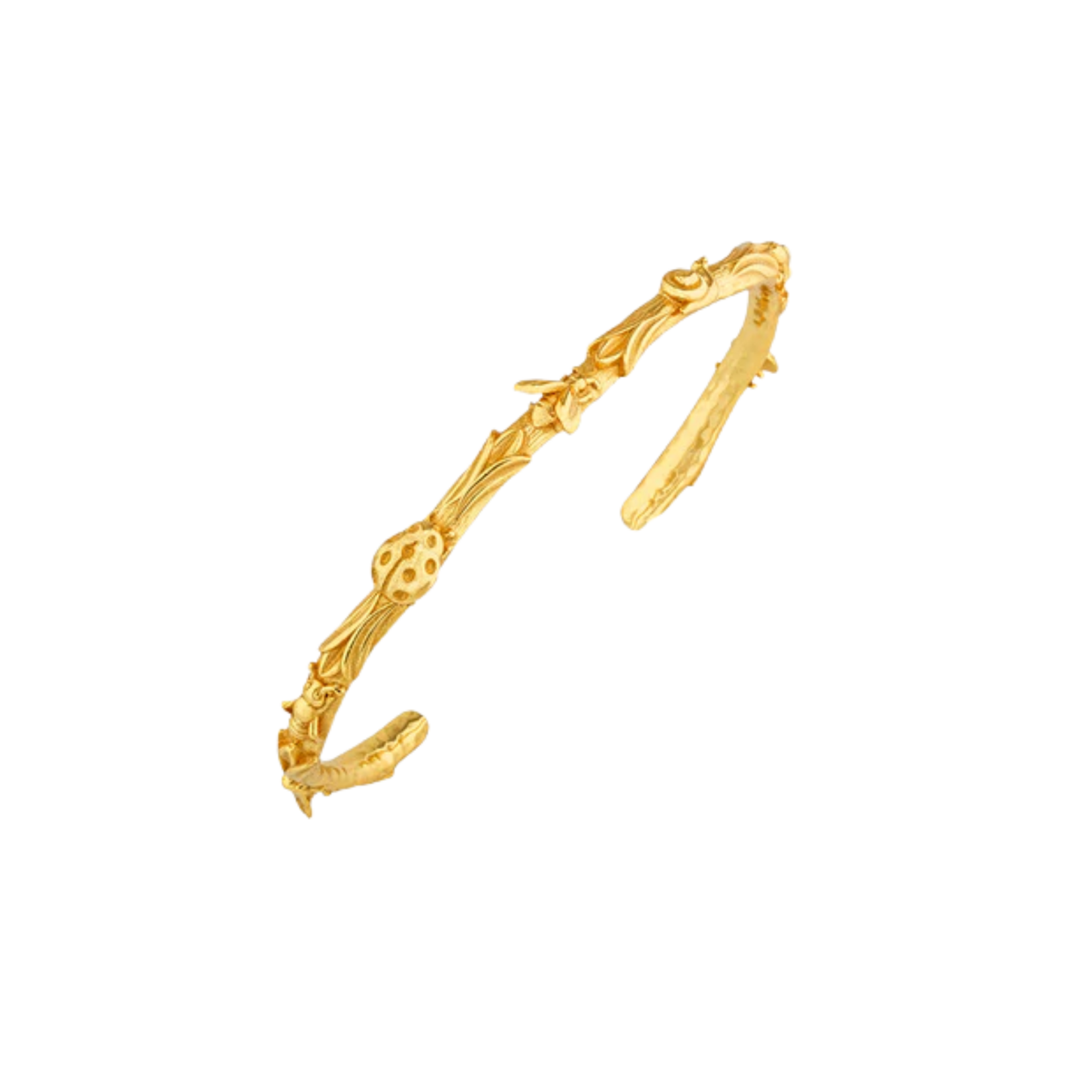 Juliska Capucine de Wulf Meadow Companions Petite Cuff Gold