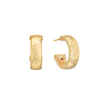Capucine de Wulf Cleopatra Classic Small Hoop Earrings Gold