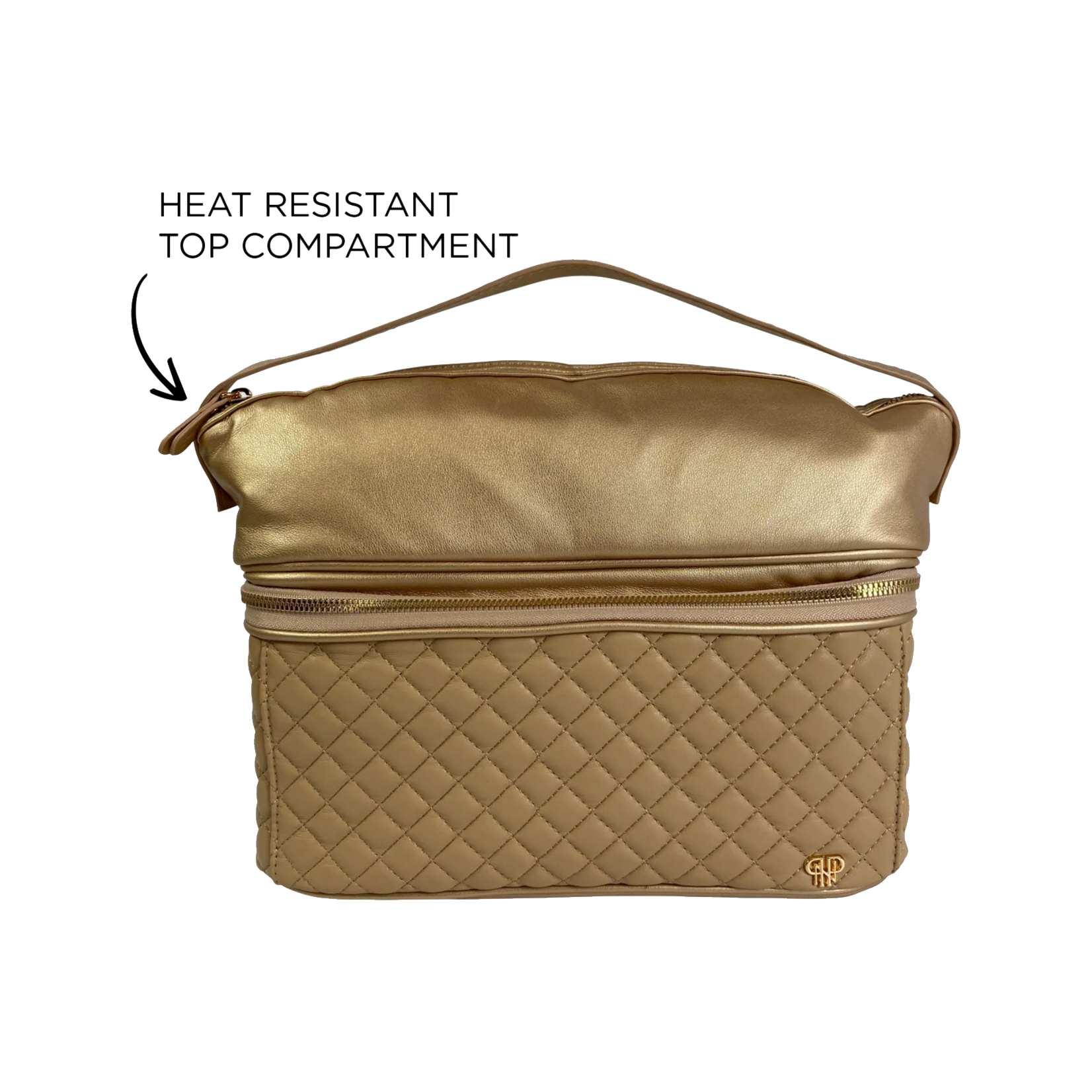 PurseN Stylist  Travel Bag Gold Luster