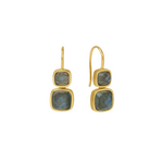 Monterey Droplet Earrings Labradorite