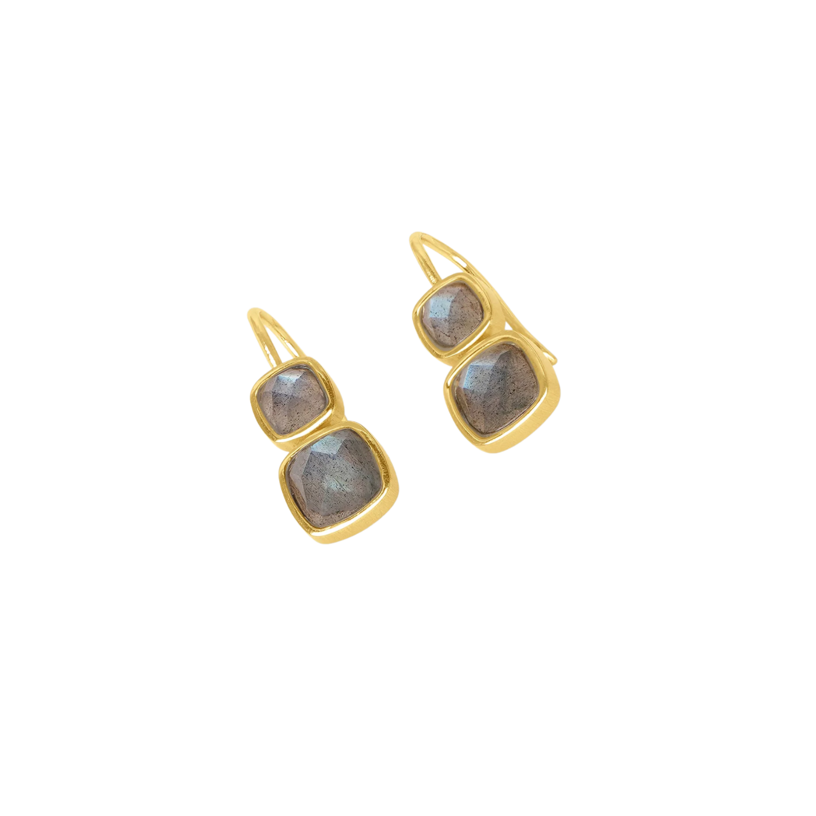 Monterey Droplet Earrings Labradorite