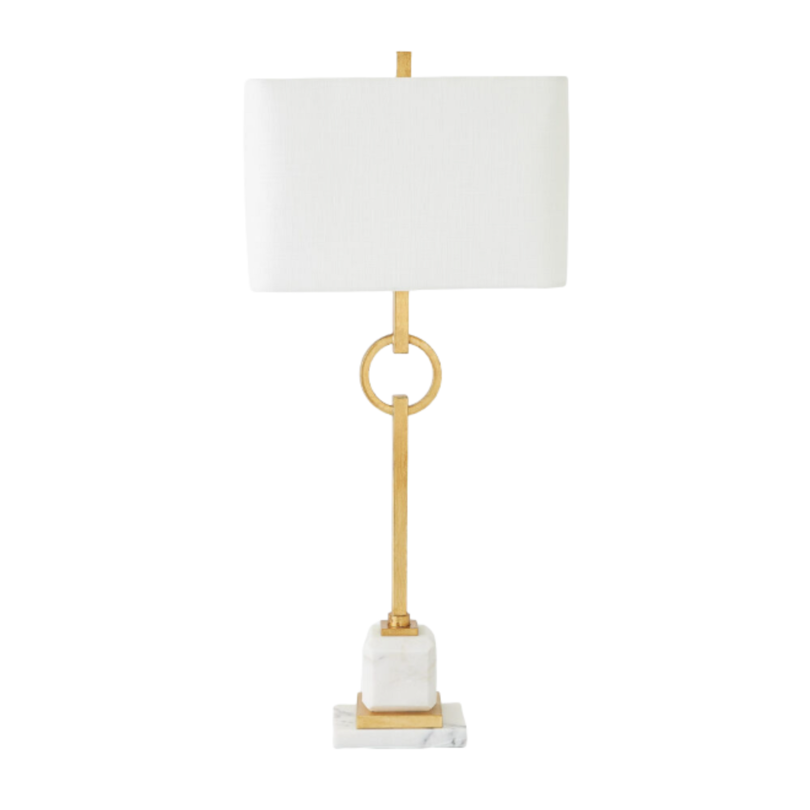 Top Ring Table Lamp Gold Leaf