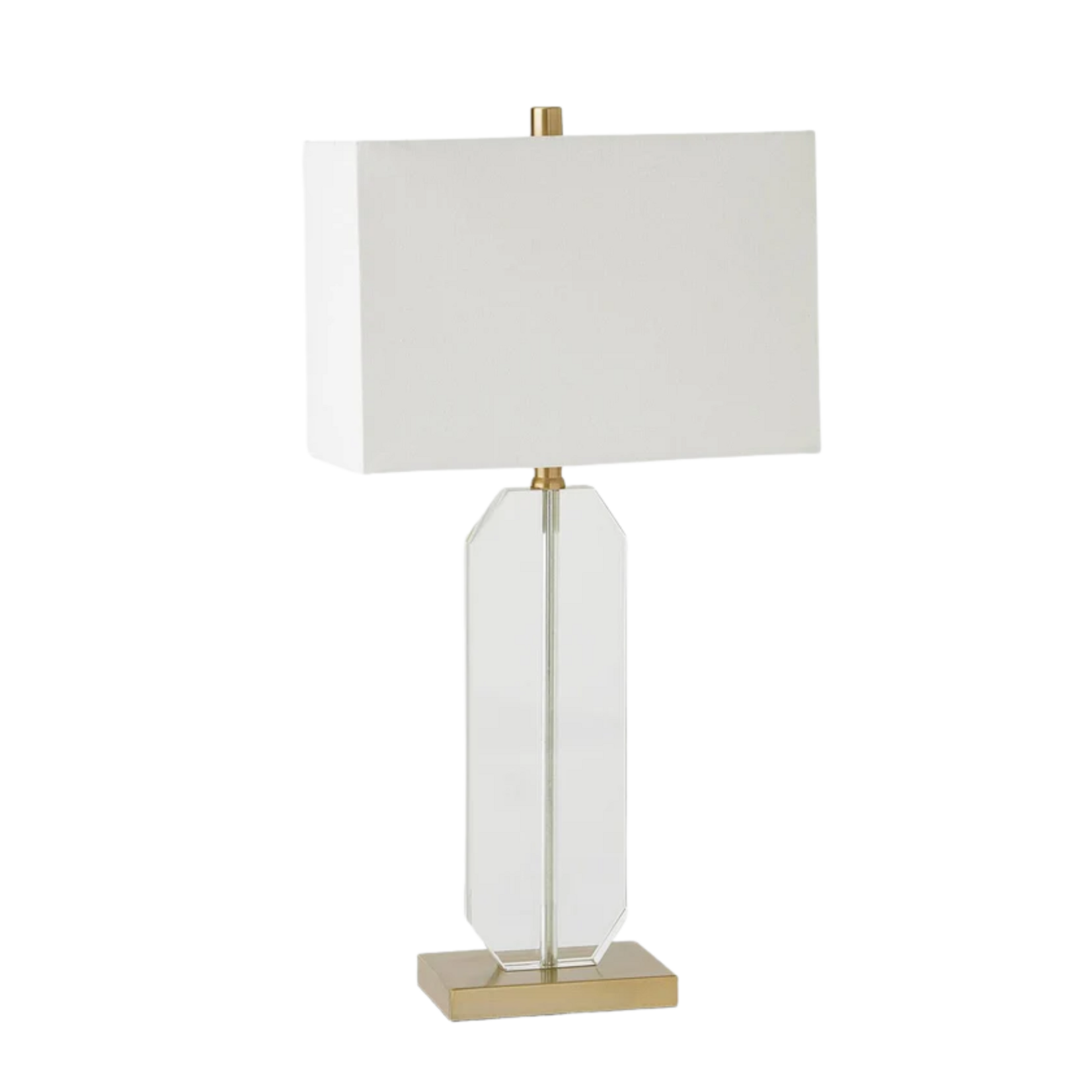 Global Views Emma Crystal Table Lamp Gold