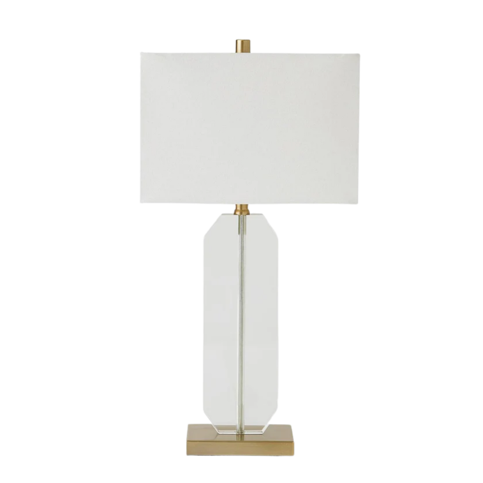 Global Views Emma Crystal Table Lamp Gold