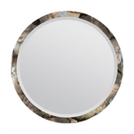 Albert Silver Mother of Pearl Mirror