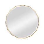 Uttermost Aneta Round Mirror Gold
