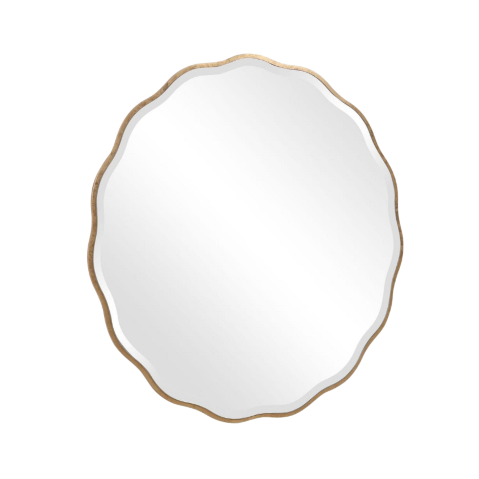 Uttermost Aneta Round Mirror Gold