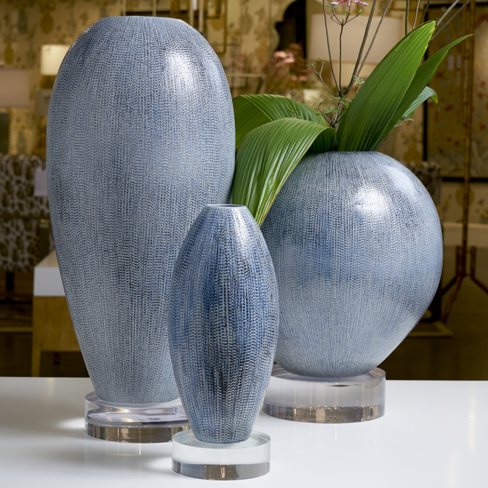 Granger Vase Blue