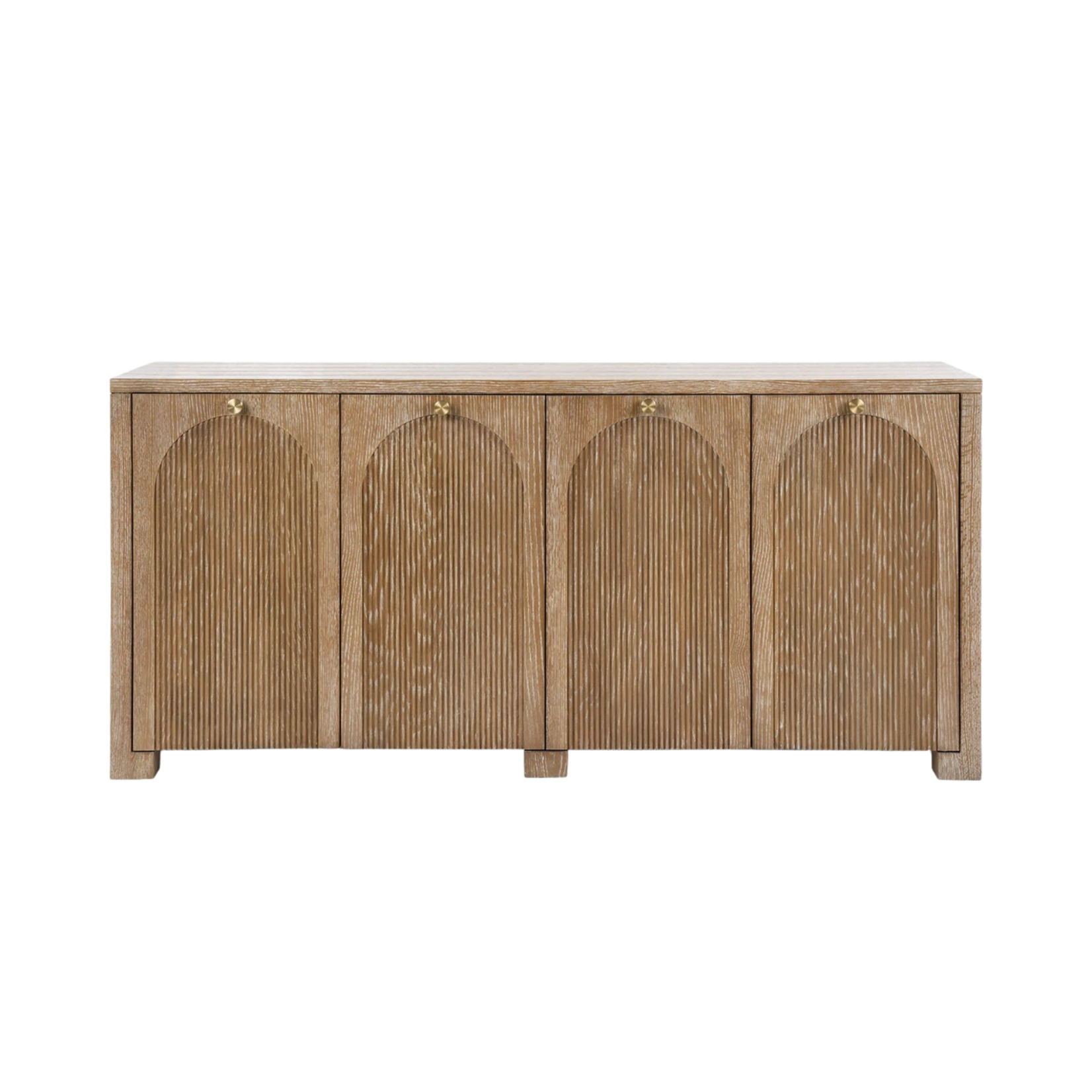 Villa & House Bungalow 5 Arcadia 4-Door Cabinet Soft Glow Oak