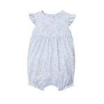 Pima Isla Play Romper in Fleur Blanche