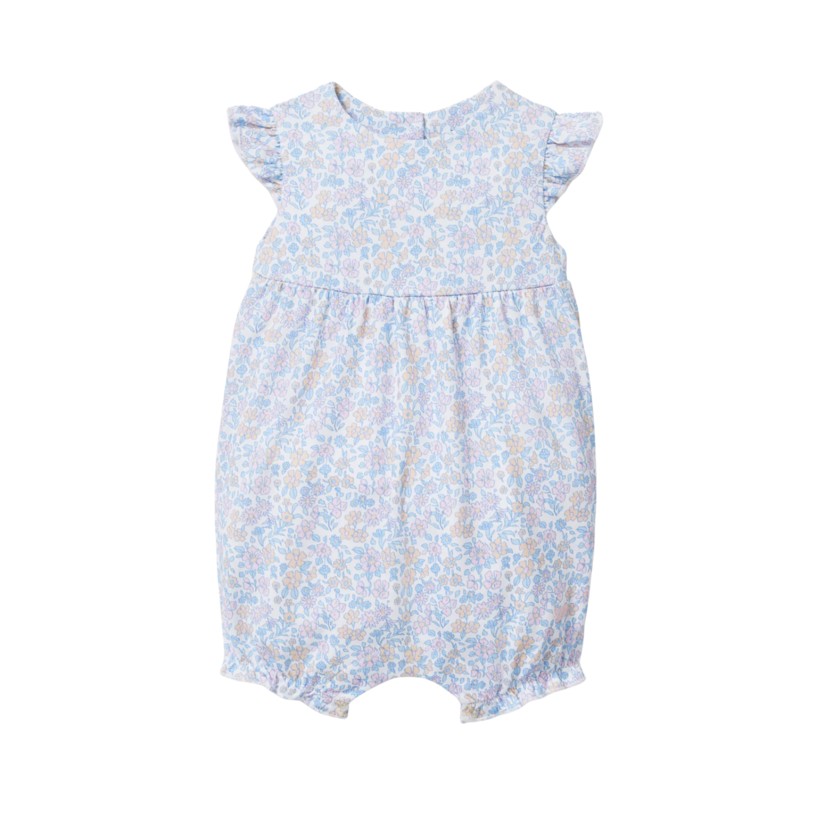 Pima Isla Play Romper in Fleur Blanche