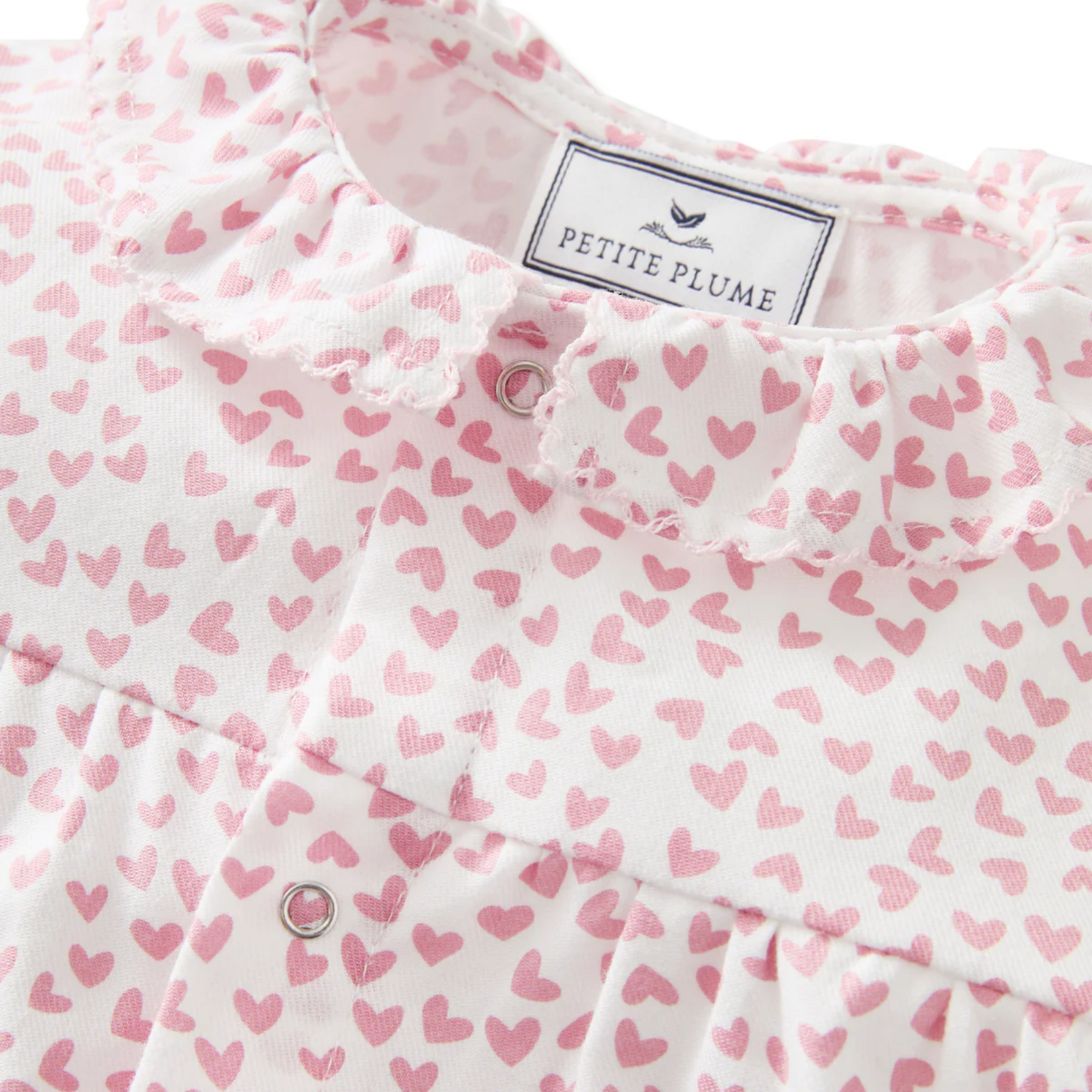 Twill Madeline Romper Sweethearts