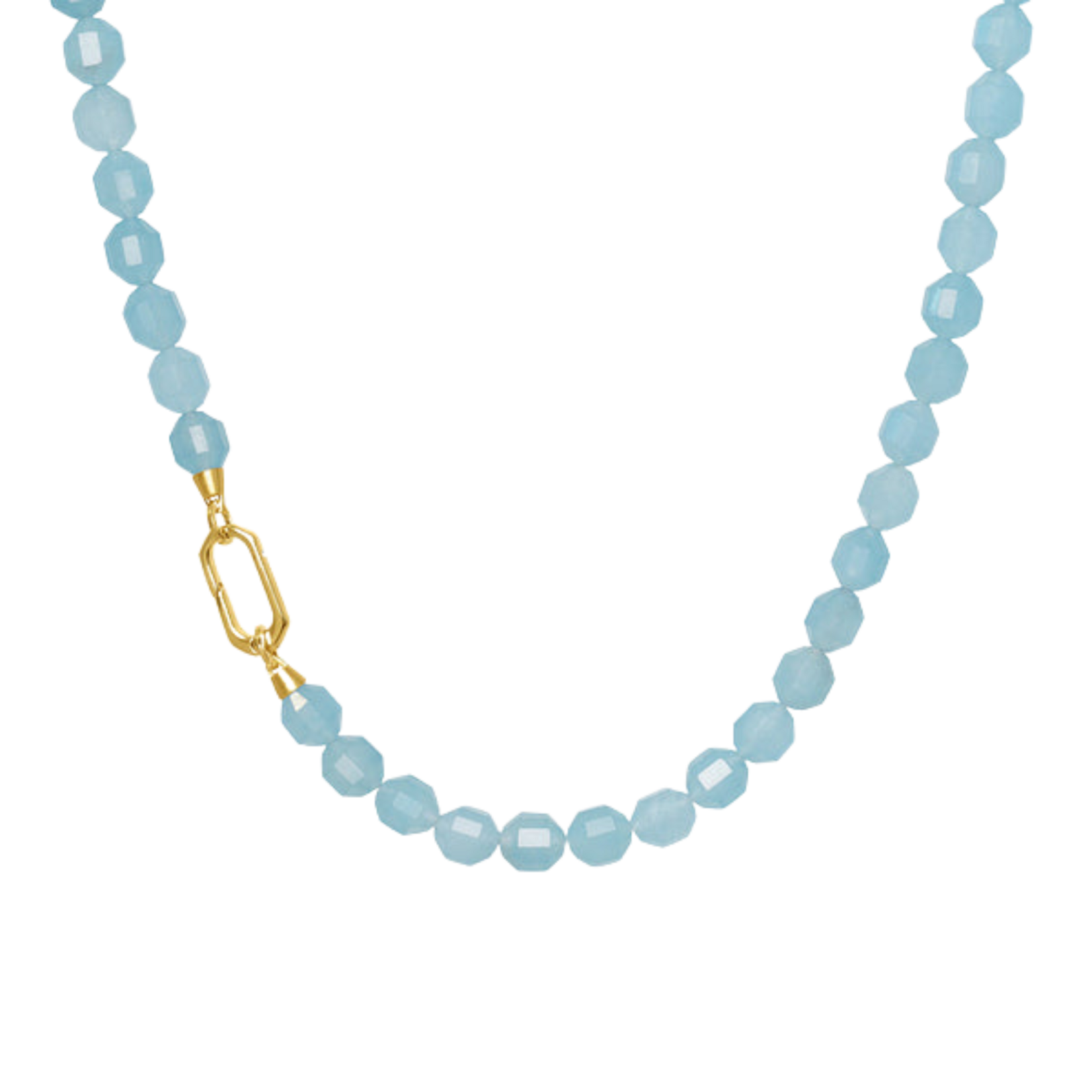 Valenca Beaded Necklace Blue Quartz