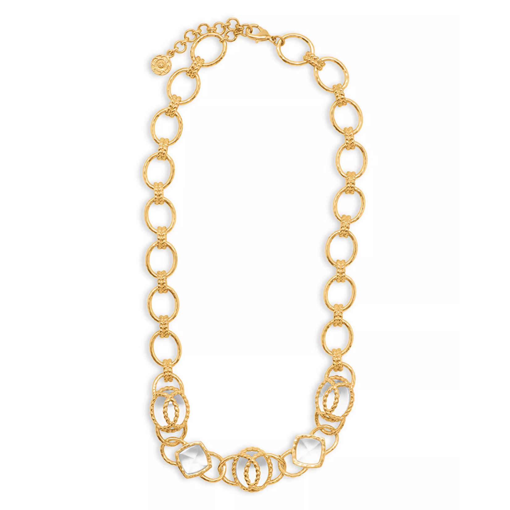 Blandine Chain Necklace Clear Quartz