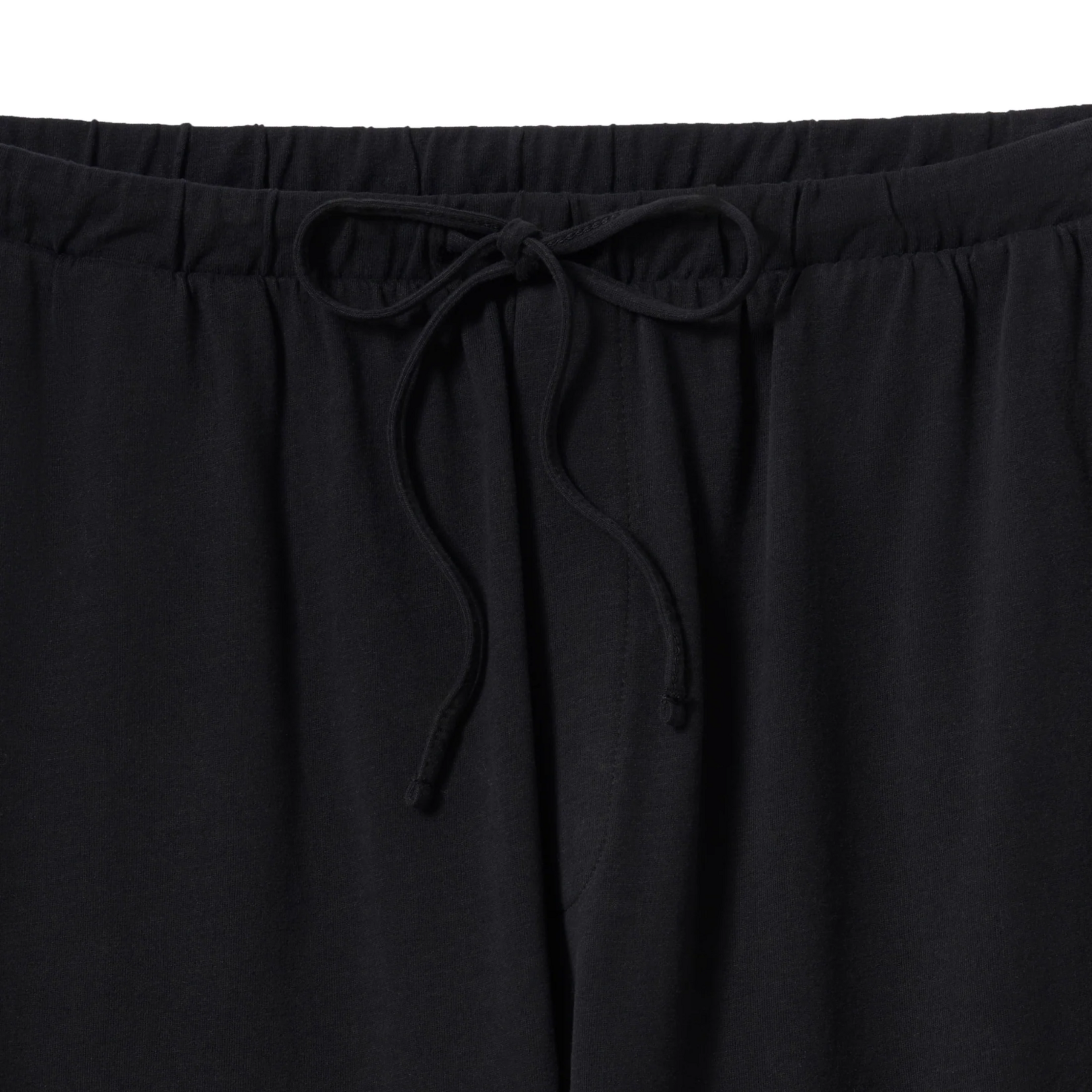 Women's Olivia Wide Leg Pajama Set in Black