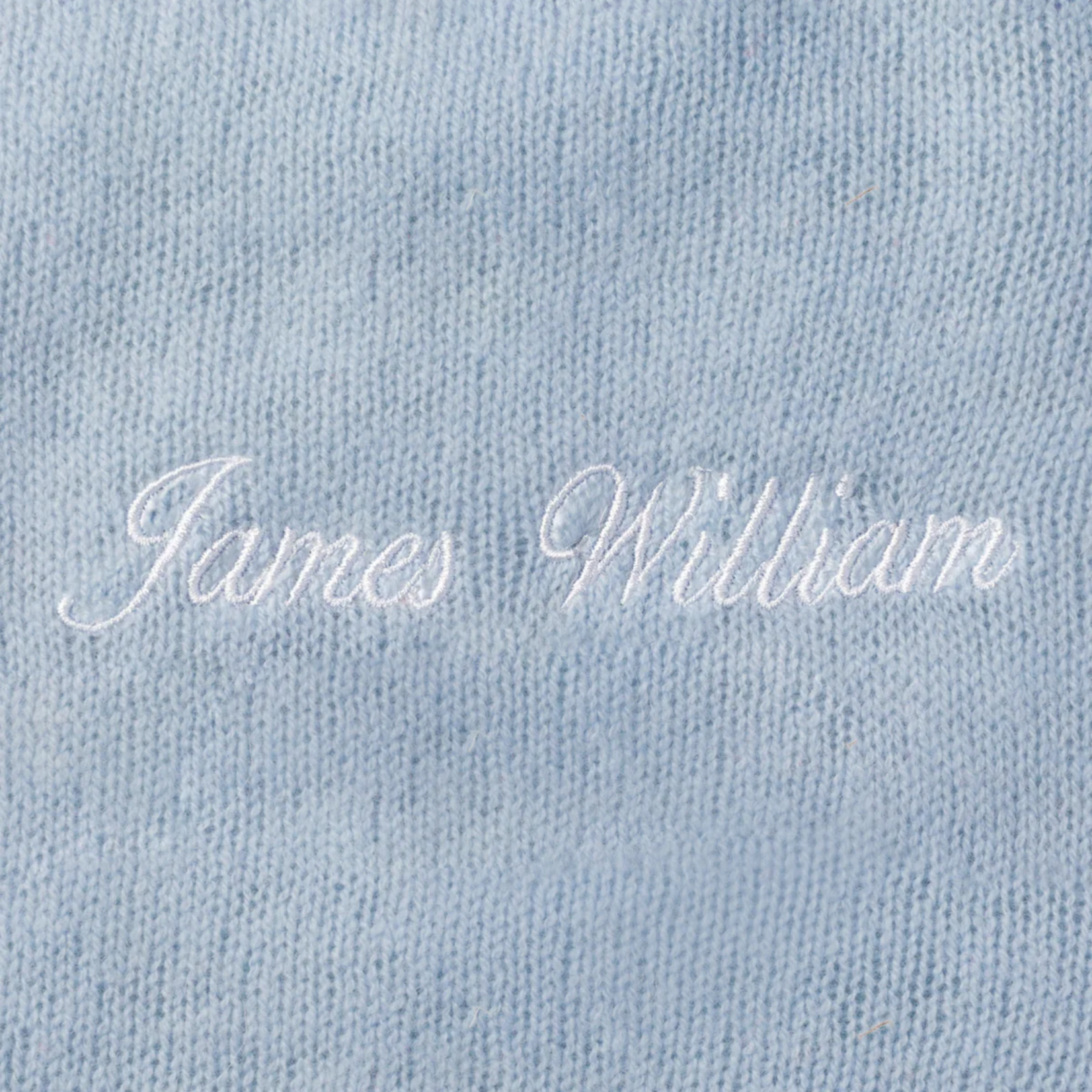Cashmere Baby Blanket Blue