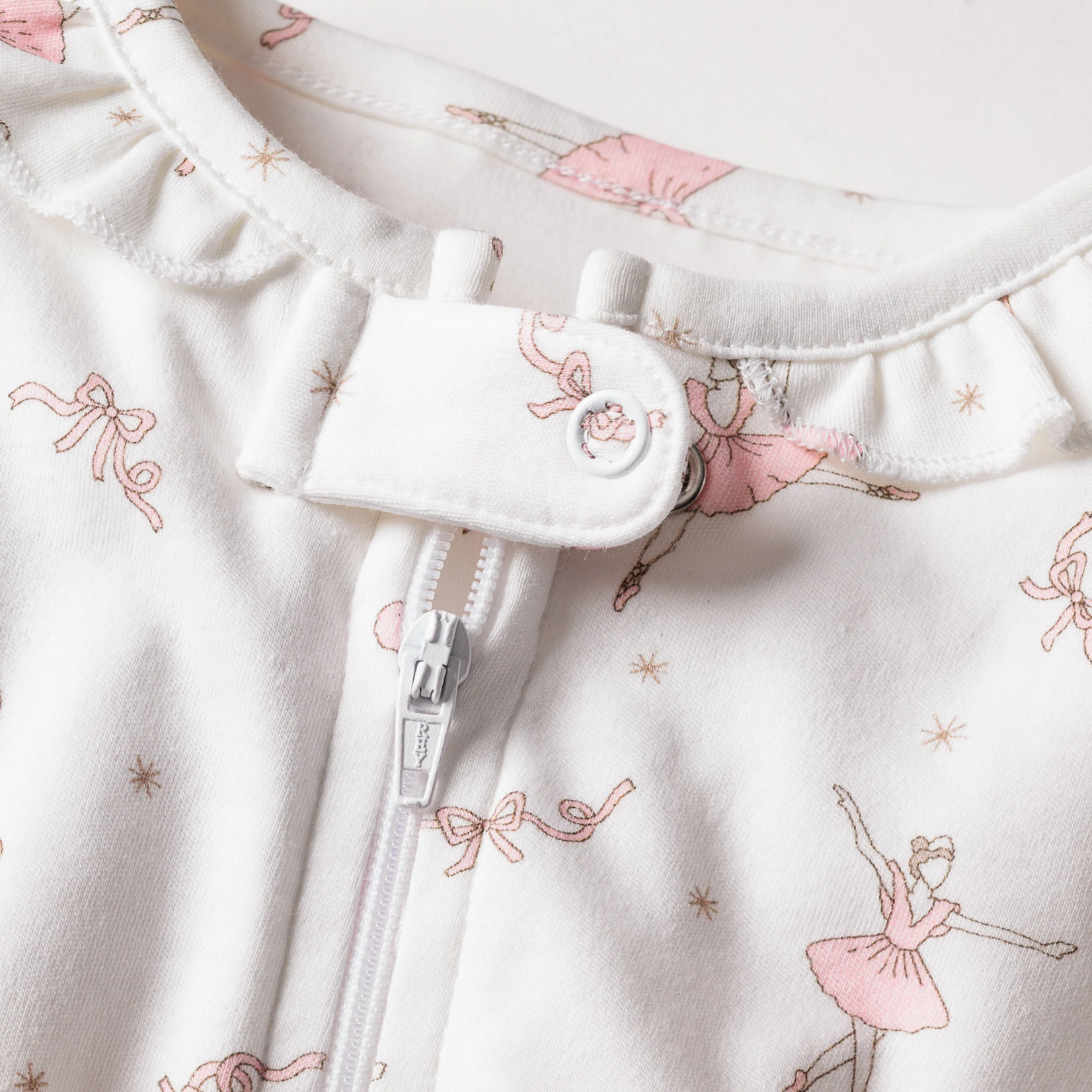 Pima Snug Fit Romper Sugar Plum Fairy