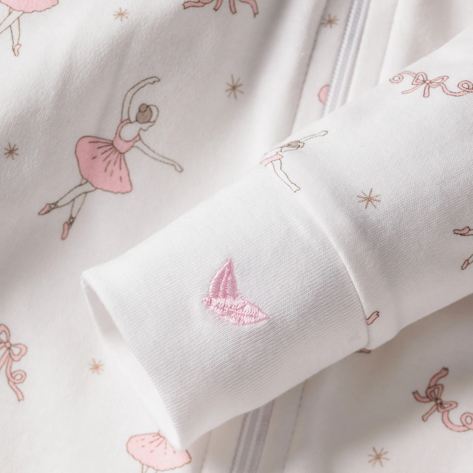 Pima Snug Fit Romper Sugar Plum Fairy